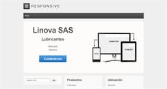 Desktop Screenshot of linova.com.co